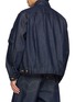 背面 - 点击放大 - SACAI - X LEVI'S 褶裥牛仔飞行员夹克