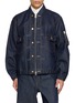 SACAI X LEVI'S 褶裥牛仔飞行员夹克