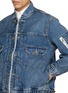  - SACAI - X LEVI'S 褶裥牛仔飞行员夹克