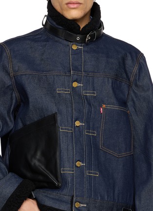  - SACAI - X LEVI'S 拼接牛仔夹克