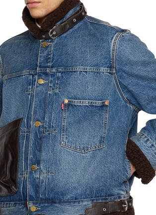  - SACAI - X LEVI'S 拼接牛仔夹克
