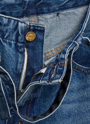  - SACAI - X LEVI'S 系带直筒牛仔长裤