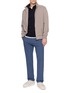 模特儿示范图 - 点击放大 - PAUL & SHARK - Dynamic Straight Leg Jogger Trousers