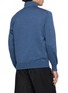 背面 - 点击放大 - PAUL & SHARK - Typhoon Platinum Detail Zip Up Wool Knit Jacket