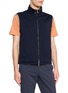 细节 - 点击放大 - PAUL & SHARK - Reversible Jersey Microfiber Vest