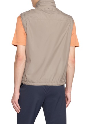 背面 - 点击放大 - PAUL & SHARK - Reversible Jersey Microfiber Vest