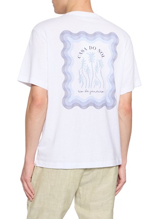 背面 - 点击放大 - FRESCOBOL CARIOCA - Dinis Printed Cotton T-Shirt