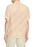 背面 - 点击放大 - FRESCOBOL CARIOCA - Pinto Short Sleeve Open Weave Crochet Cotton Cardigan