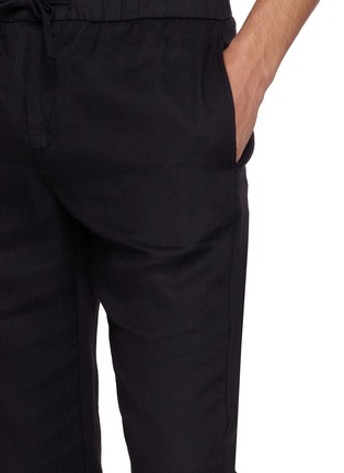  - FRESCOBOL CARIOCA - Oscar Elasticated Drawstring Waistband Cotton Linen Pants