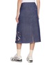 背面 - 点击放大 - STORY MFG - Fold Peace Patchwork Denim Skirt