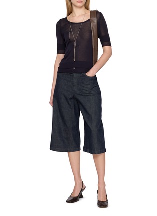 模特儿示范图 - 点击放大 - LEMAIRE - Seamless Trompe L'Oeil Layered Top