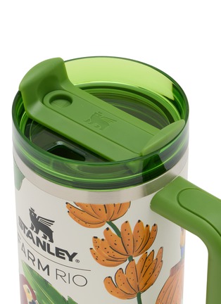 细节 –点击放大 - STANLEY - X FARM Rio The Quencher H2.0 FlowState™ Tumbler 30oz — Tropical Destiny