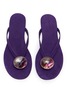 细节 - 点击放大 - CHRISTOPHER ESBER - Aura Quartz Leather Flip Flop