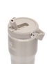 细节 –点击放大 - STANLEY - The IceFlow™ Flip Straw 2.0 Tumbler 20oz — Stainless Steel Ash