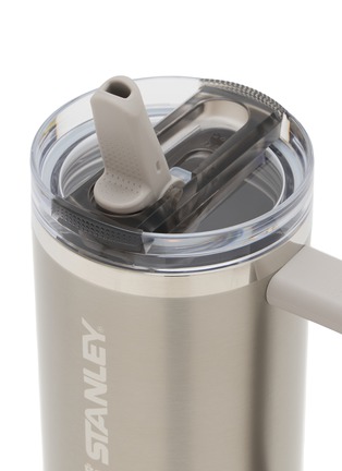 细节 –点击放大 - STANLEY - The Quencher ProTour Flip Straw Lid Tumbler 30oz — Stainless Steel Ash