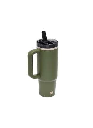 细节 –点击放大 - STANLEY - The Quencher ProTour Flip Straw Lid Tumbler 30oz — Dried Pine