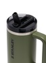 细节 –点击放大 - STANLEY - The Quencher ProTour Flip Straw Lid Tumbler 30oz — Dried Pine
