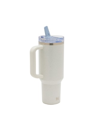 细节 –点击放大 - STANLEY - The Quencher ProTour Flip Straw Lid Tumbler 40oz — Pale Stone Speckle