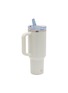 细节 –点击放大 - STANLEY - The Quencher ProTour Flip Straw Lid Tumbler 40oz — Pale Stone Speckle