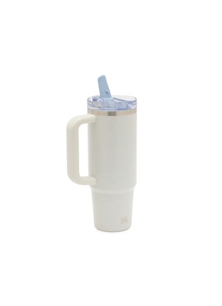 细节 –点击放大 - STANLEY - The Quencher ProTour Flip Straw Lid Tumbler 30oz — Pale Stone Speckle