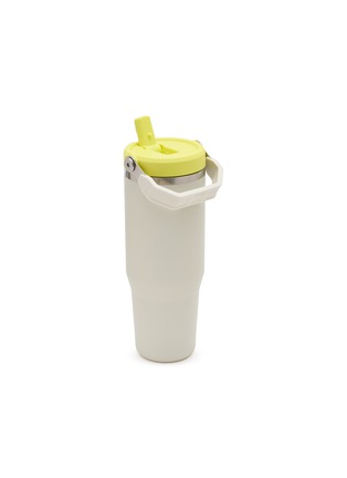 细节 –点击放大 - STANLEY - The IceFlow™ Flip Straw 2.0 Tumbler 30oz — Pale Stone Atomic