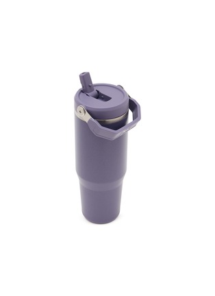 细节 –点击放大 - STANLEY - The IceFlow™ Flip Straw 2.0 Tumbler 30oz — Purple Umbra Speckle