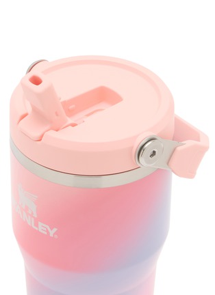 细节 –点击放大 - STANLEY - The IceFlow™ Flip Straw 2.0 Tumbler 20oz — Sunset Spiral