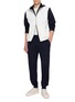 模特儿示范图 - 点击放大 - BRUNELLO CUCINELLI - Drawstring Waistband Sweatpants