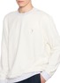  - BRUNELLO CUCINELLI - 刺绣标识圆领长袖卫衣