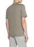背面 - 点击放大 - BRUNELLO CUCINELLI - Double Collar Cotton T-Shirt