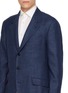  - BRUNELLO CUCINELLI - 格纹平驳领西装外套
