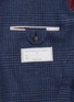  - BRUNELLO CUCINELLI - 格纹平驳领西装外套