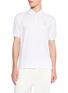 首图 - 点击放大 - BRUNELLO CUCINELLI - Logo Half Zip Polo Shirt
