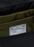 细节 - 点击放大 - SACAI - POCKET 帆布尼龙拼接单肩包