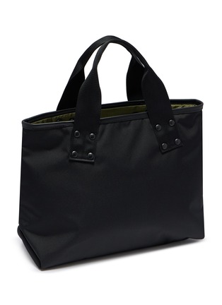 细节 - 点击放大 - SACAI - 中号 POCKET 帆布尼龙拼接托特包