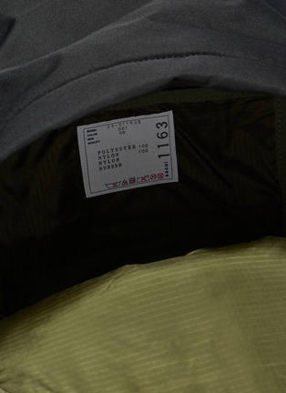 细节 - 点击放大 - SACAI - POCKET 帆布尼龙拼接双肩包