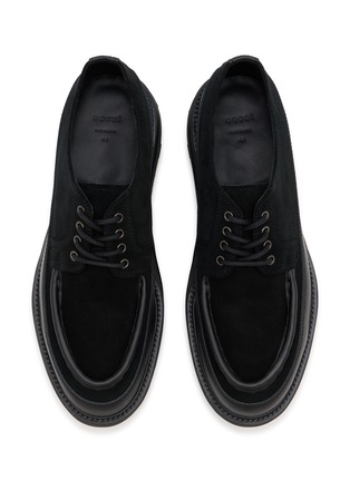 细节 - 点击放大 - SACAI SHOES - U-tip Derby Shoes