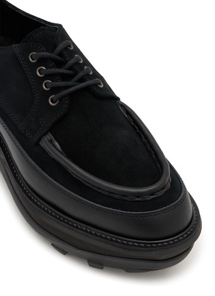 细节 - 点击放大 - SACAI SHOES - U-tip Derby Shoes