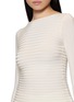  - PEPA POMBO - Long Sleeve Ribbed Blouse