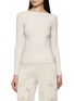首图 - 点击放大 - PEPA POMBO - Long Sleeve Ribbed Blouse