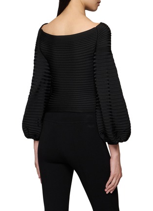 背面 - 点击放大 - PEPA POMBO - Conde Ribbed Knit Blouse