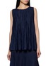 首图 - 点击放大 - PEPA POMBO - Azul Sleeveless Textured Knit Top