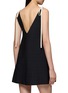 背面 - 点击放大 - PEPA POMBO - Veil Contrast Strap Knit Mini Dress