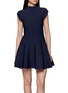 首图 - 点击放大 - PEPA POMBO - Mariner Mock Neck Knit Mini Dress