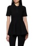 首图 - 点击放大 - PEPA POMBO - Nord Short Sleeve Flared Knit Blouse