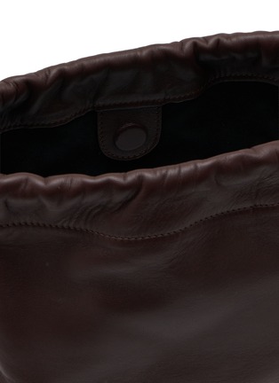 细节 - 点击放大 - ANN DEMEULEMEESTER - Large Philippa Leather Bucket Bag