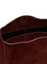 细节 - 点击放大 - ANN DEMEULEMEESTER - Small Henna Suede Shoulder Bag