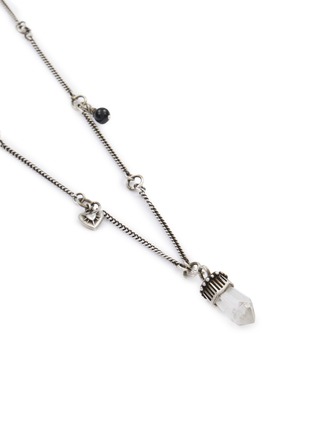 细节 - 点击放大 - ANN DEMEULEMEESTER - Impi Quartz Stone Necklace