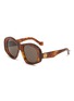 首图 - 点击放大 - LOEWE - Anagram Acetate Round Sunglasses