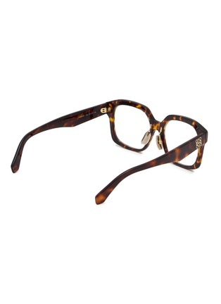 模特儿示范图 - 点击放大 - LOEWE - Anagram Acetate Square Optical Glasses